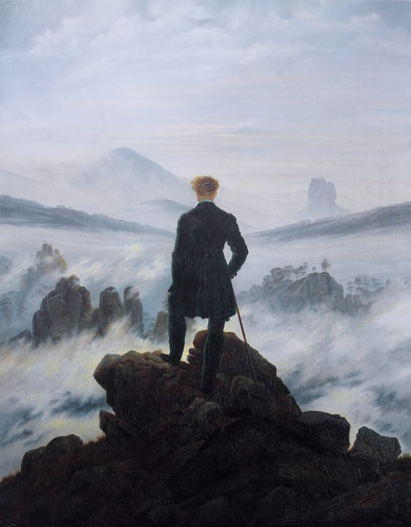 Caspar David Friedrich Wanderer Above The Sea Of Fog 800x1024