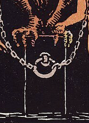 black cube tarot devil