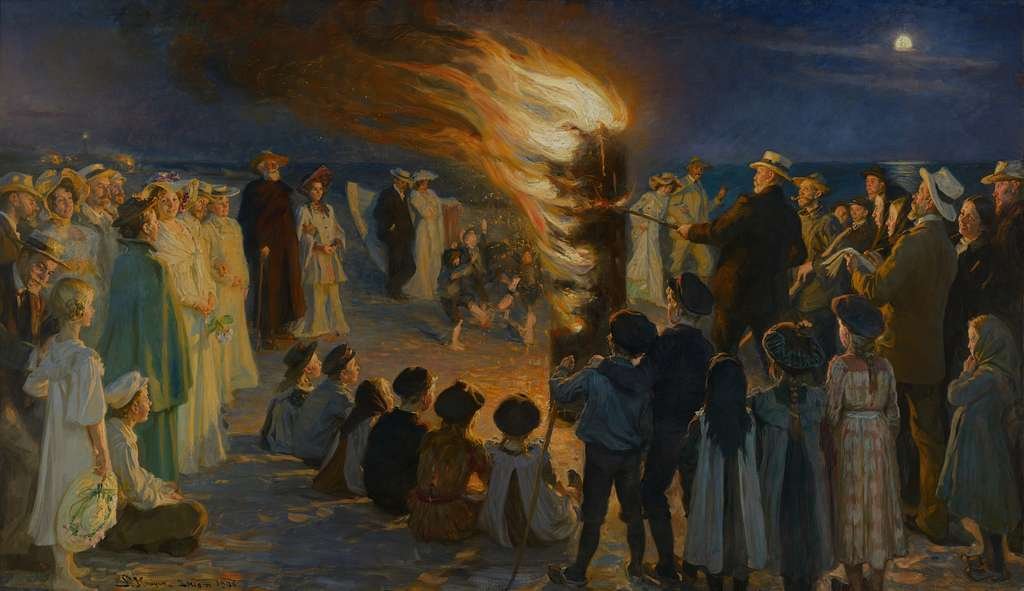 midsummer eve bonfire on skagens beach ps kroyer google cultural institute 9eff6d
